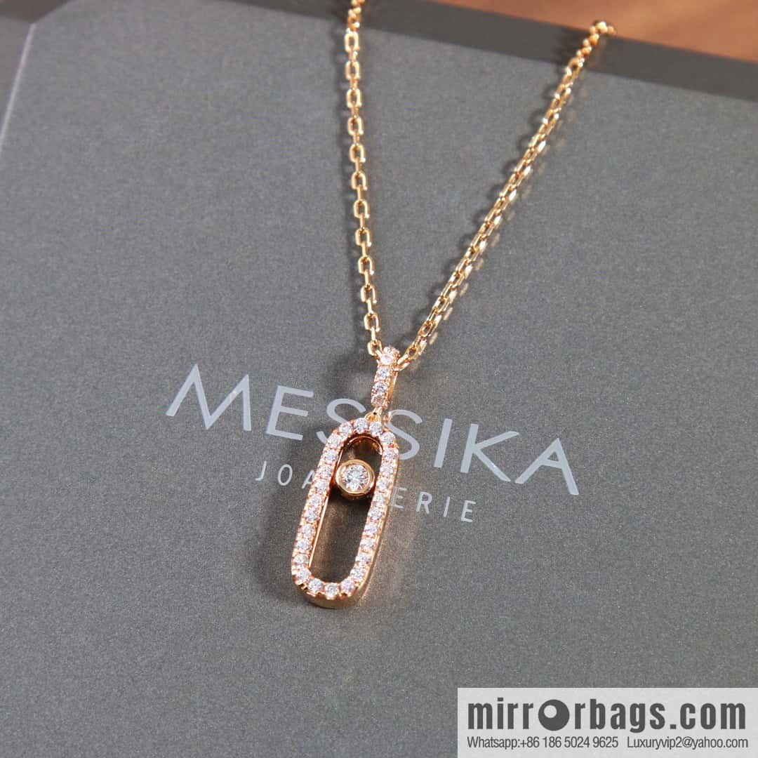 ☀️Messika Messika MOVE UNO Full Diamond Necklace ☀️