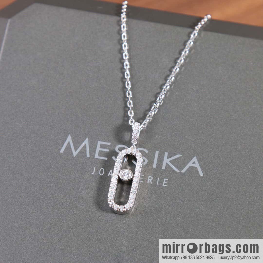 ☀️Messika Messika MOVE UNO Full Diamond Necklace ☀️