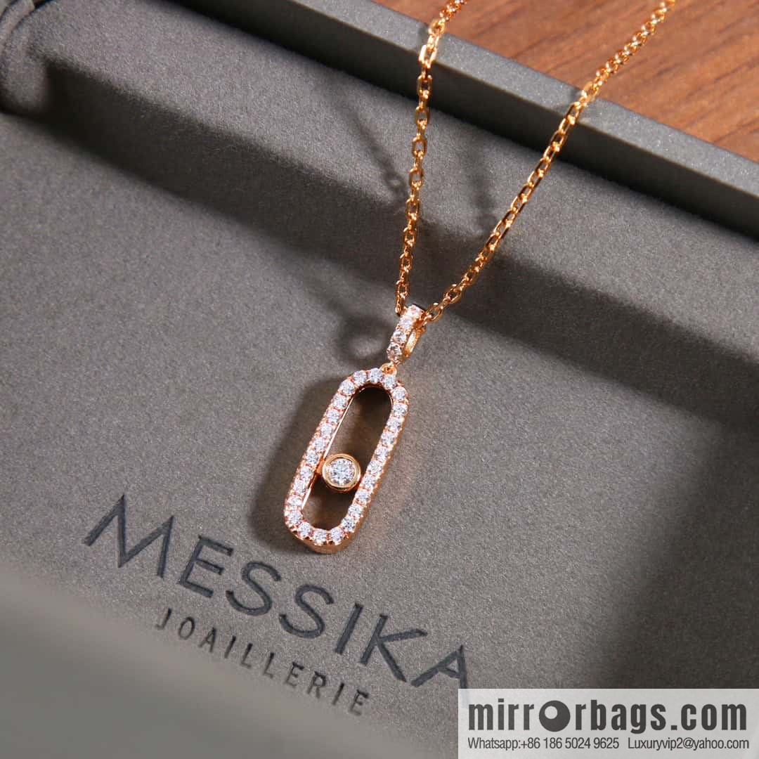 ☀️Messika Messika MOVE UNO Full Diamond Necklace ☀️