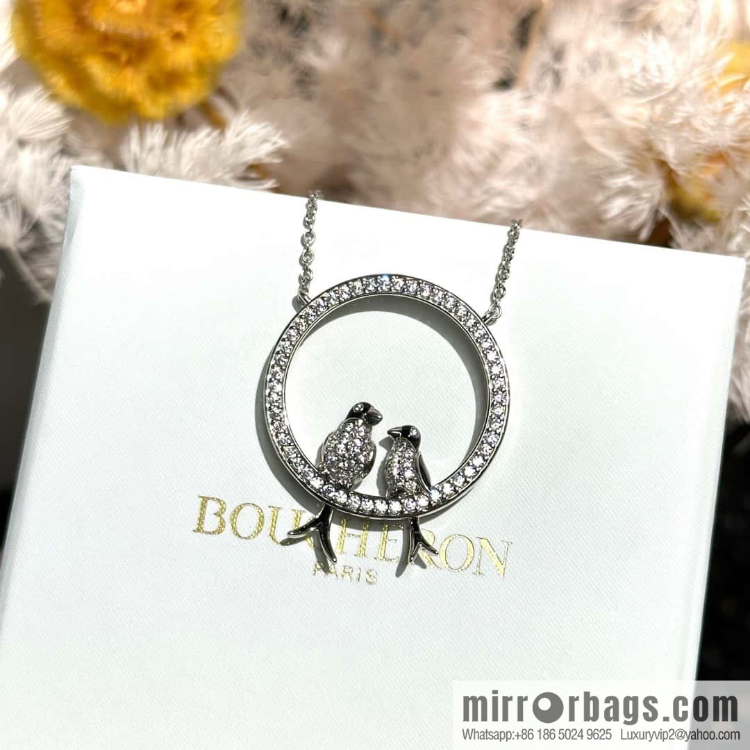 ☀New BOUCHERON/Boucheron Animal Series Flying Swallow Necklace  ☀