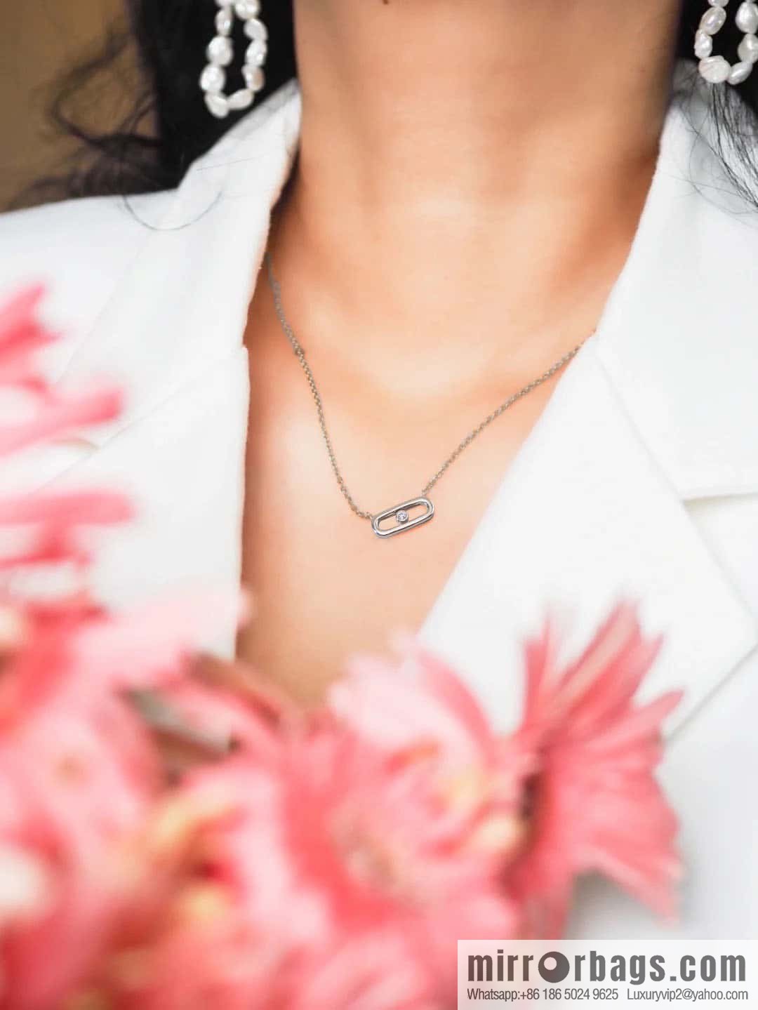 ☀️Messika Messika MOVE UNO Glossy Diamond Necklace ☀️