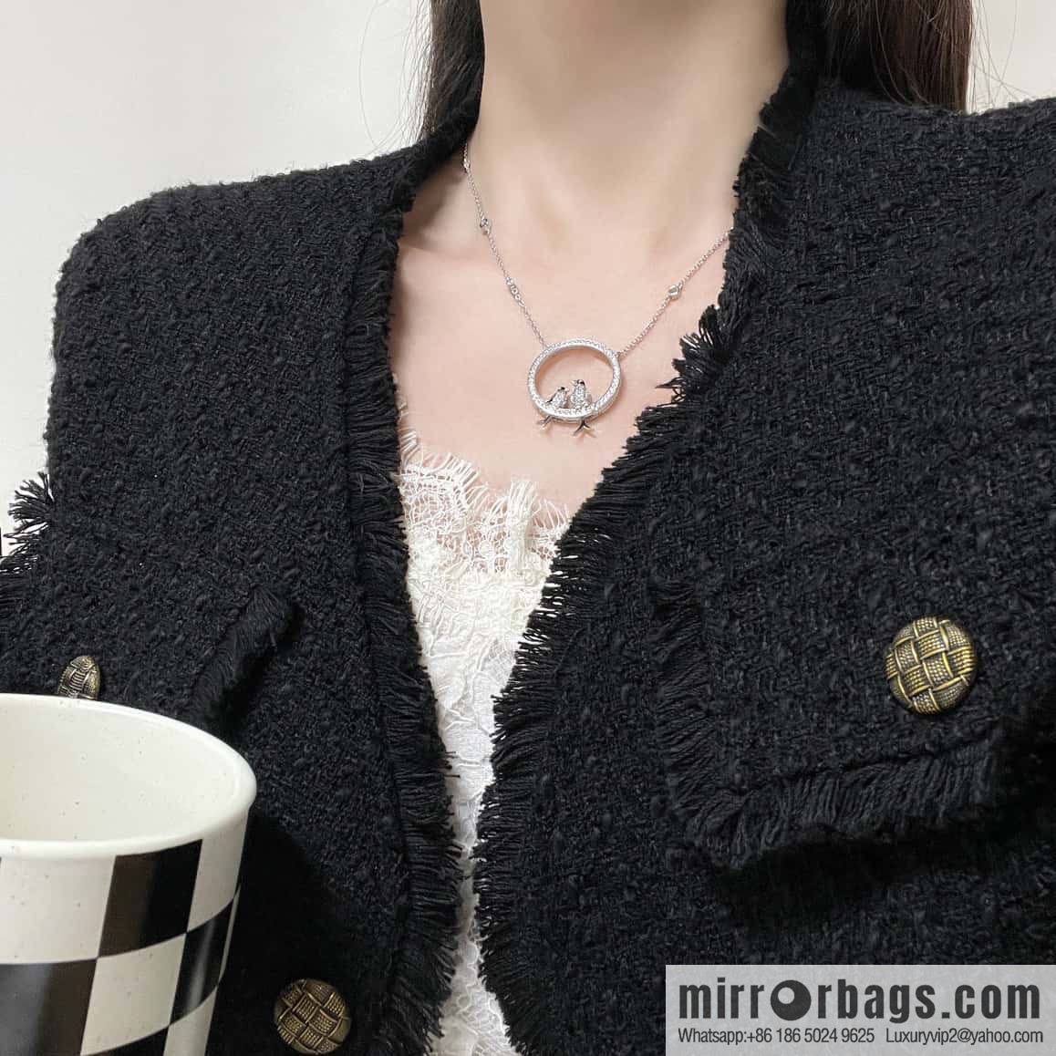 ☀New BOUCHERON/Boucheron Animal Series Flying Swallow Necklace  ☀