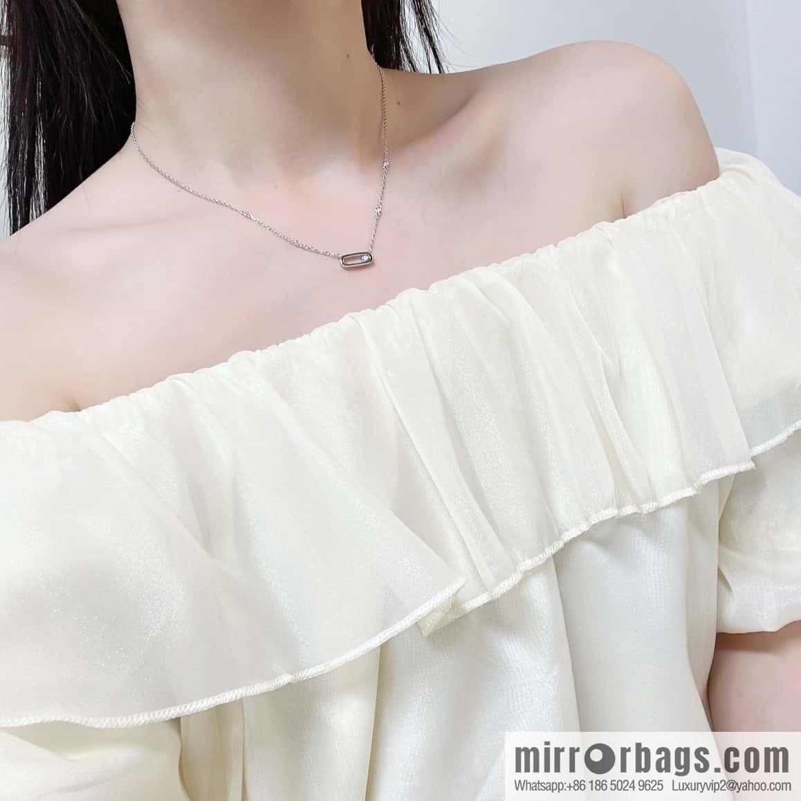 ☀️Messika Messika MOVE UNO Glossy Diamond Necklace ☀️