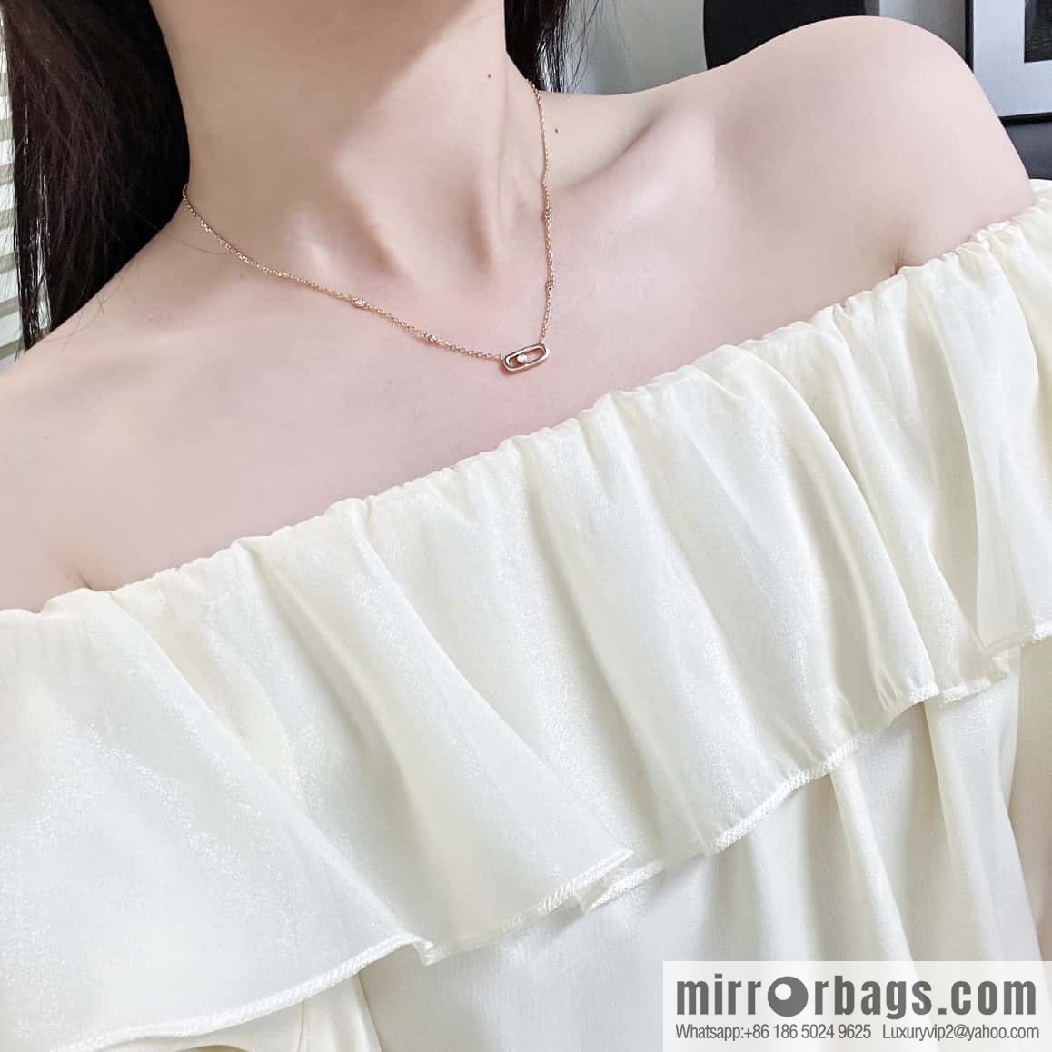 ☀️Messika Messika MOVE UNO Glossy Diamond Necklace ☀️