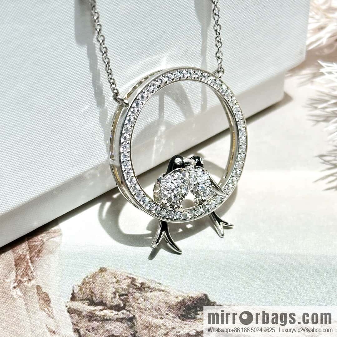 ☀New BOUCHERON/Boucheron Animal Series Flying Swallow Necklace  ☀