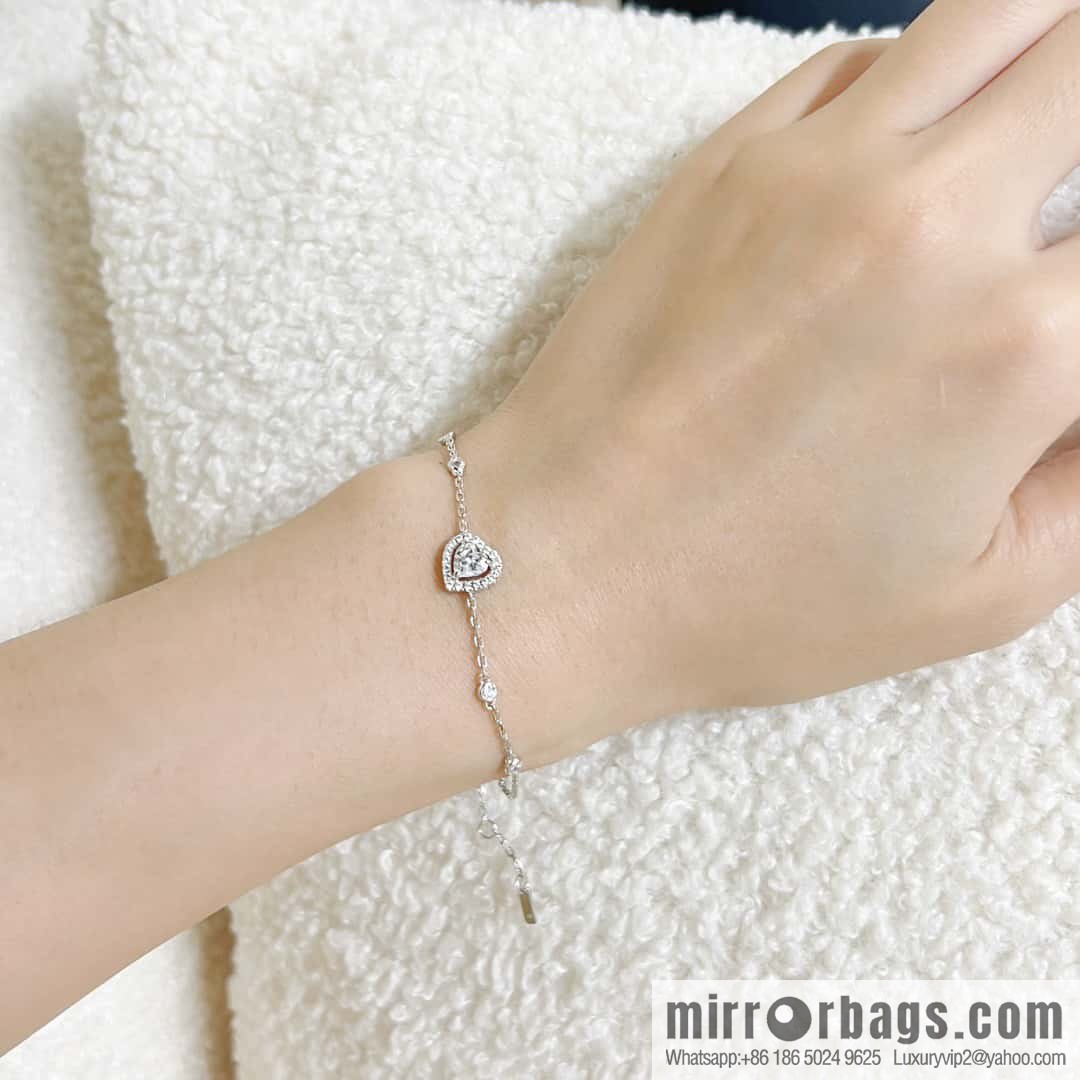 ☀️Messika JOY CEUR peach heart love diamond bracelet ☀️
