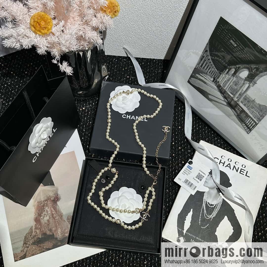 ❗️New ❗️ Chanel belt belt ☀️ new ☑️ Chanel double c pearl belt belt ☀️