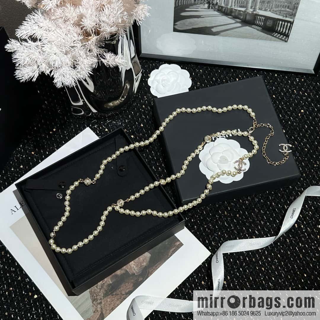 ❗️New ❗️ Chanel belt belt ☀️ new ☑️ Chanel double c pearl belt belt ☀️