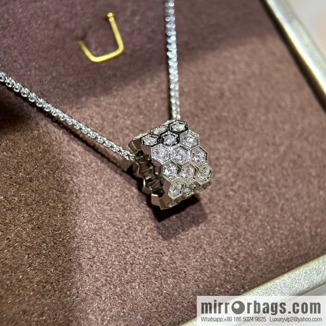 ❗️New ❗️ ☀️ Shangmei Paris, Love Nest Series Full Diamond Honeycomb Necklace ☀️
