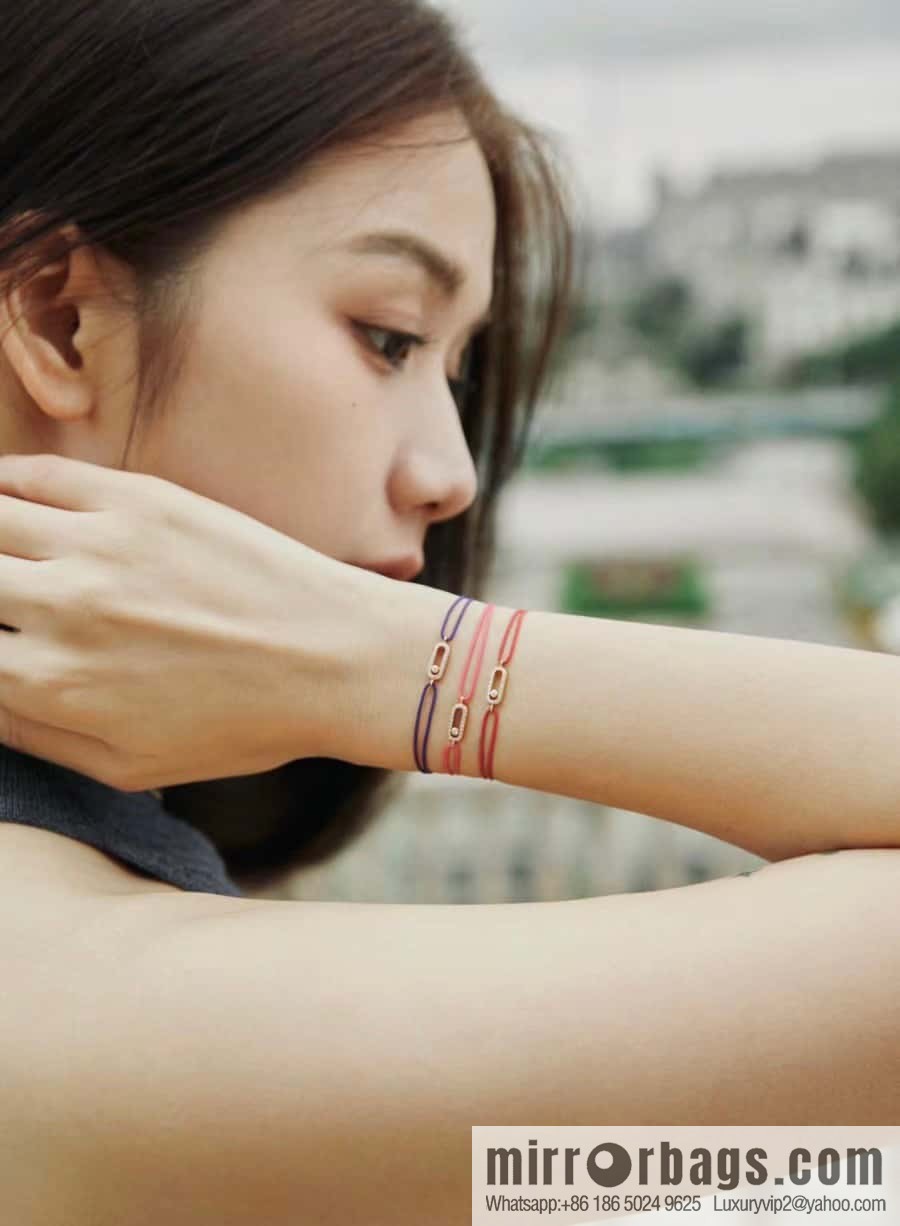 Messika ☀️ MOVE UNO Chinese New Year Limited Edition Diamond Red Rope Bracelet ☀️