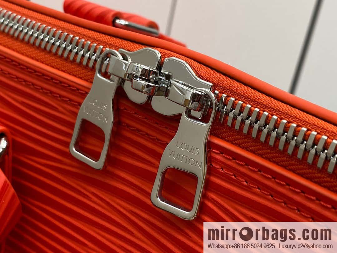 [Boutique‑grade] M23721 red epi full leather travel bag series, this Keepall Bandoulière 50 handbag