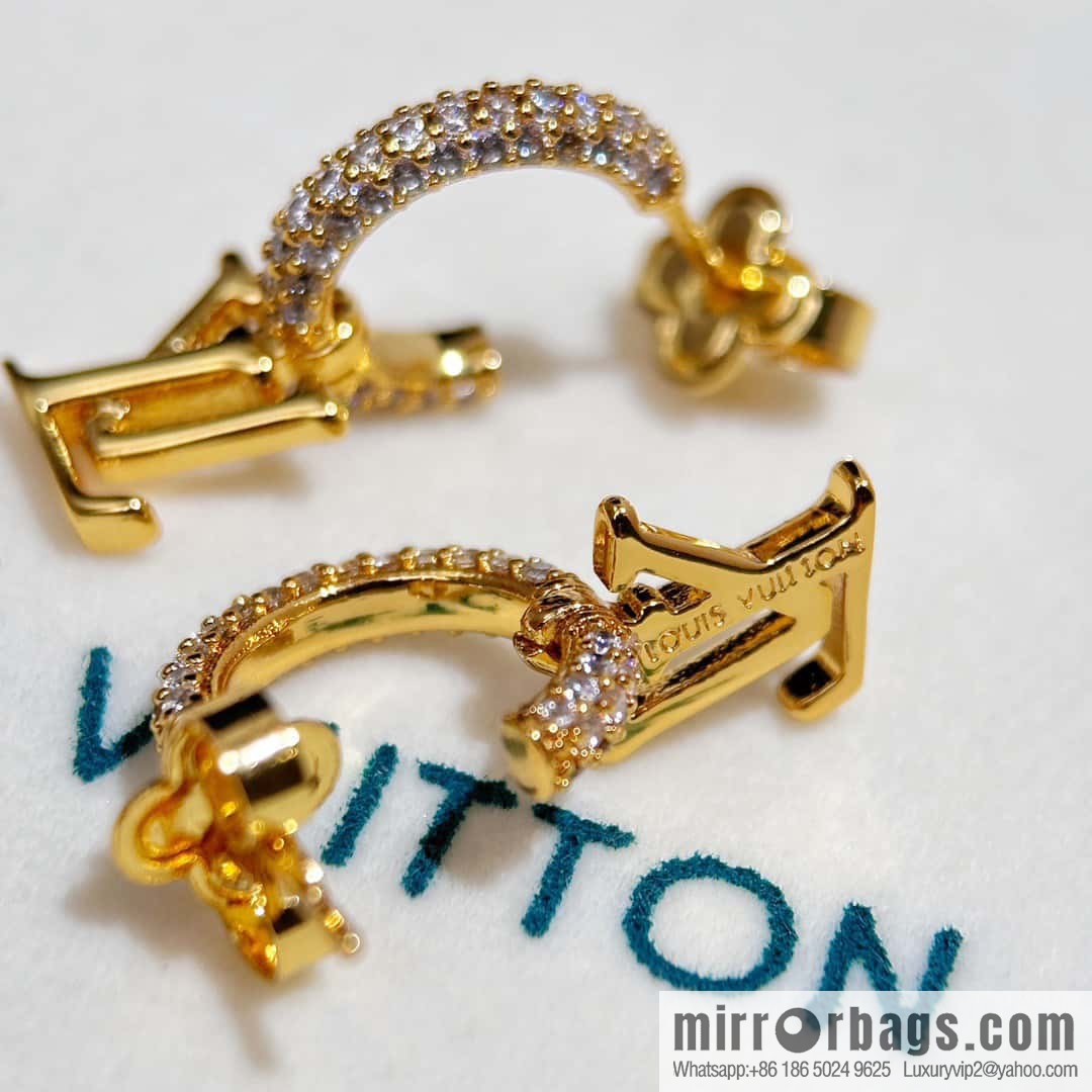 ❗️New ❗️ M01732 ☀ Louis Vuitton LV ICONIC stud earrings ☀
