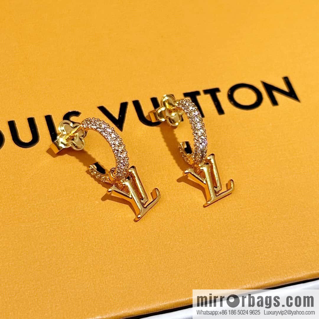 ❗️New ❗️ M01732 ☀ Louis Vuitton LV ICONIC stud earrings ☀