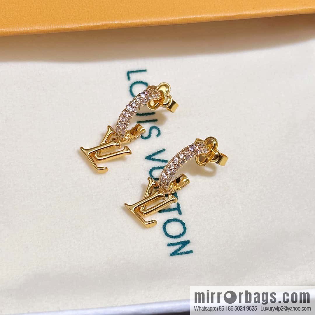 ❗️New ❗️ M01732 ☀ Louis Vuitton LV ICONIC stud earrings ☀