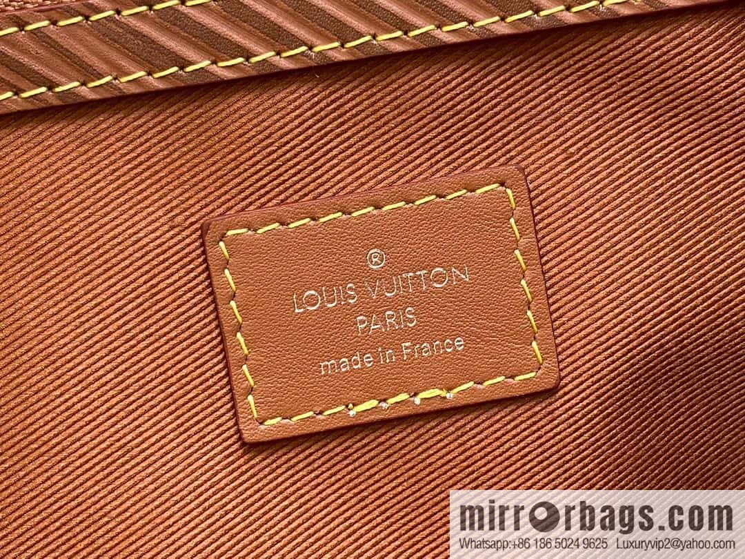 [Boutique‑grade] M23721 brown epi full leather travel bag series, this Keepall Bandoulière 50 handbag