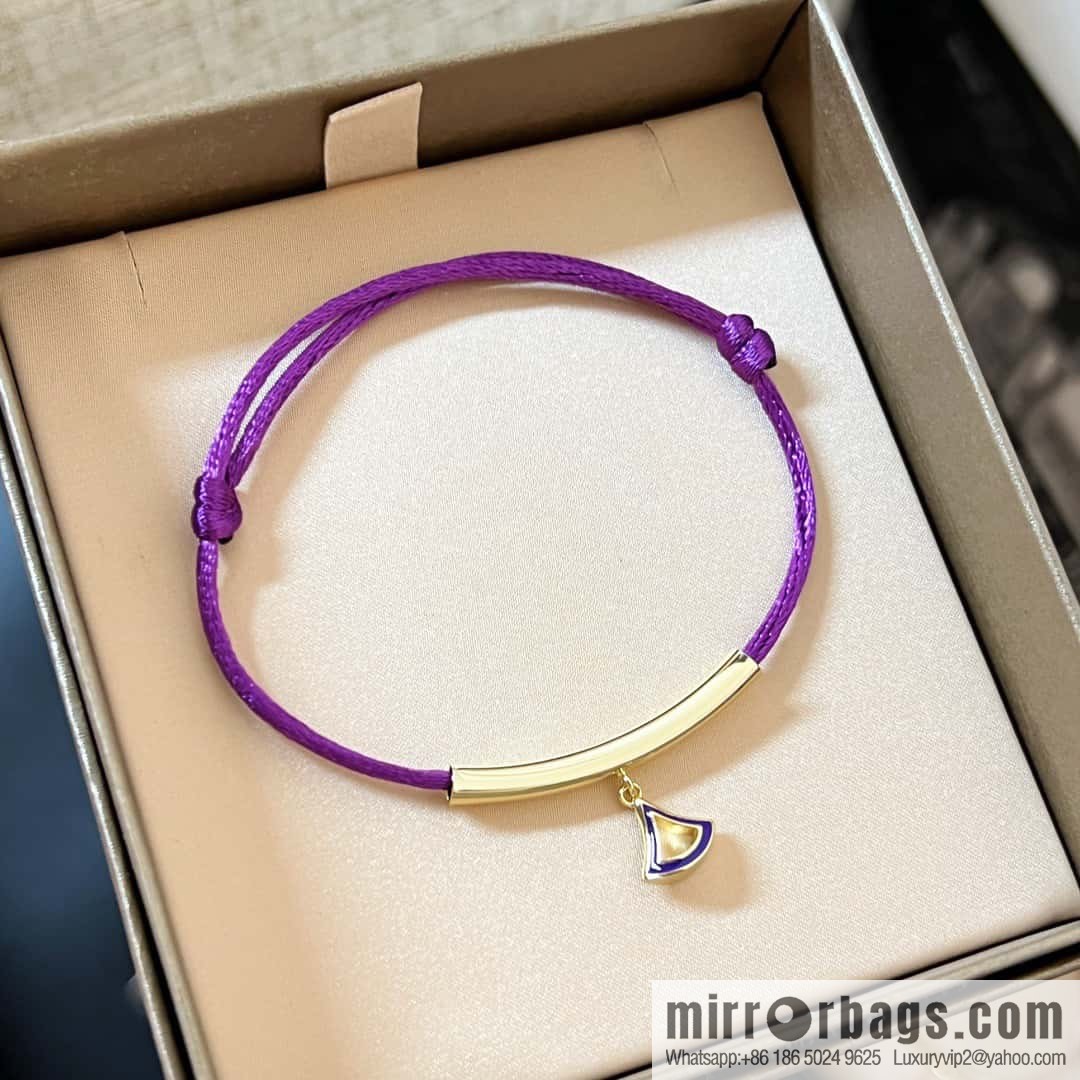 ☀BVLGARI SERPENTI FOREVER series small fan bracelet hand rope