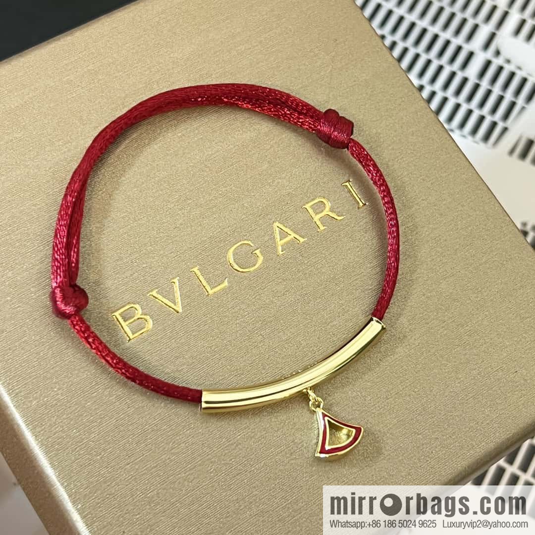 ☀BVLGARI SERPENTI FOREVER series small fan bracelet hand rope