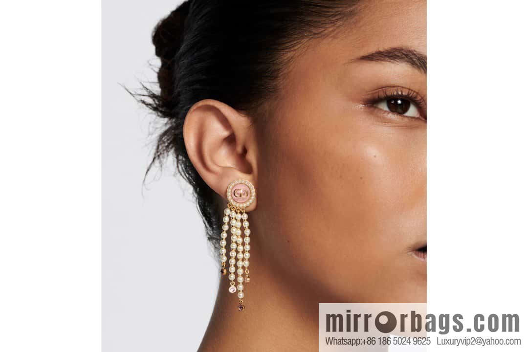New ☑️ Dior tassel pearl stud earrings