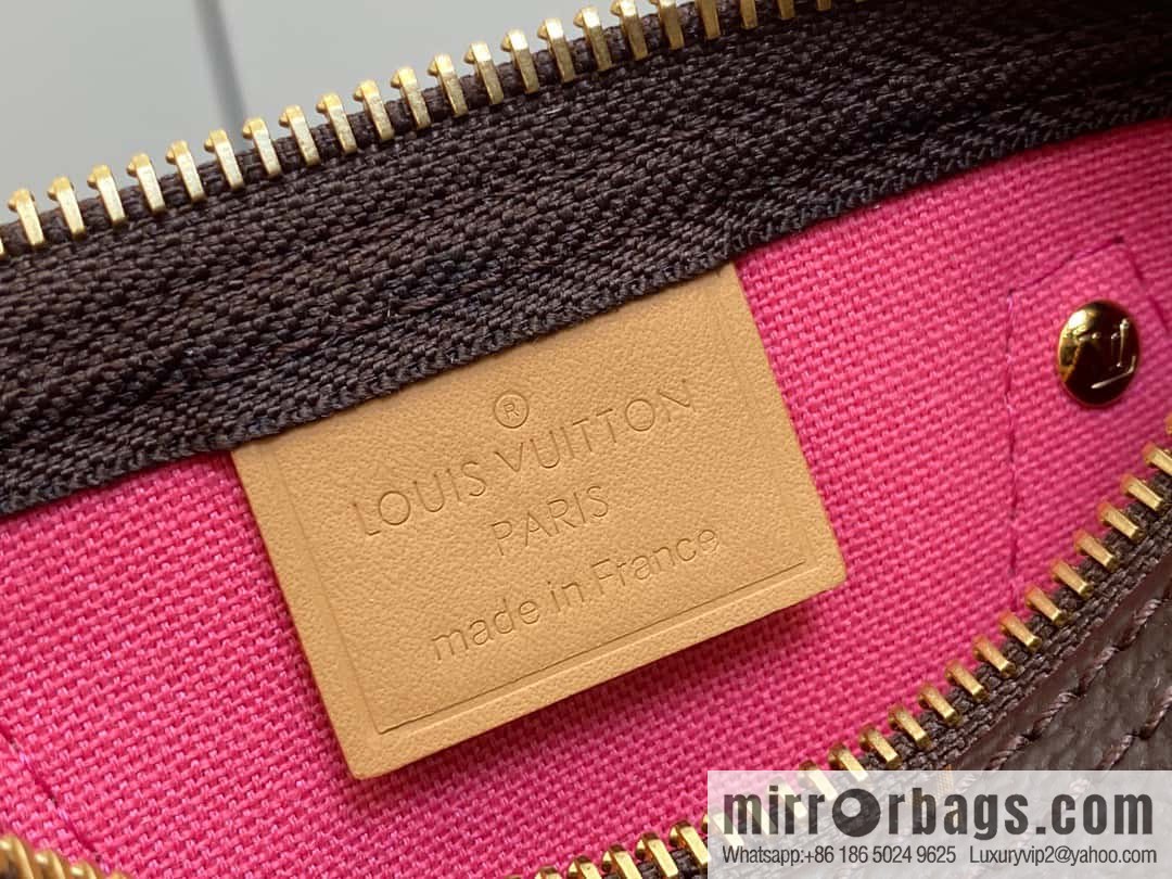 [Premium‑quality] M82624 silk screen, Christmas mini pillow bag 16cm speedy series Nano Speedy handbag