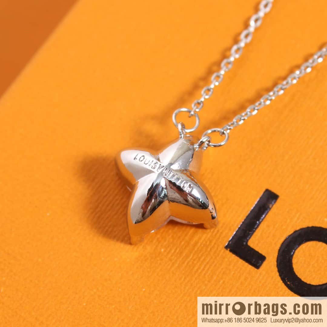 Louis Vuitton Louis Vuitton diamond necklace, stud earrings