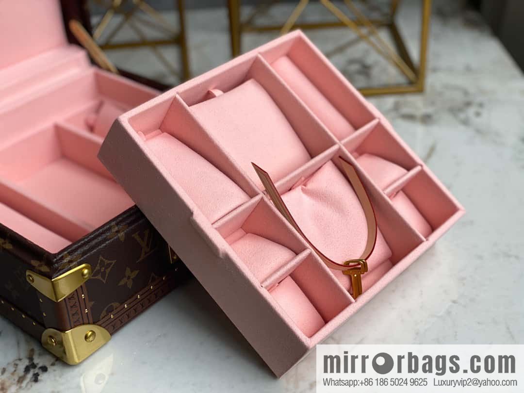 M20040 pink jewelry box, box series COFFRET JOAILLERIE jewelry box
