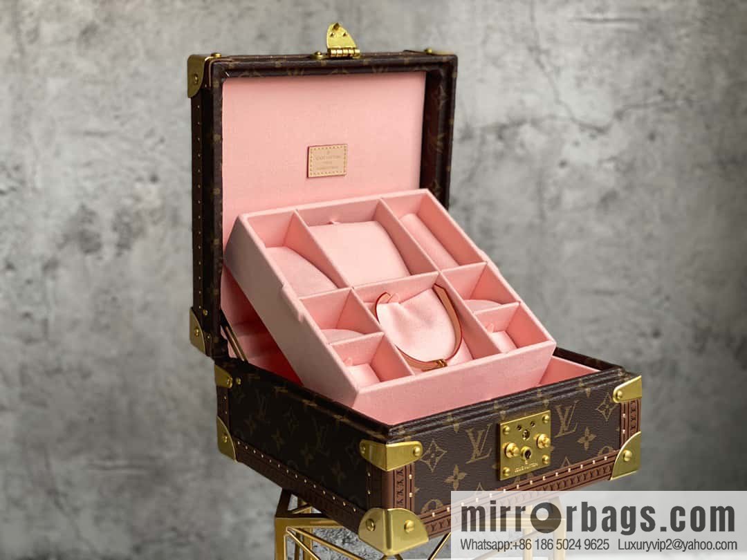 M20040 pink jewelry box, box series COFFRET JOAILLERIE jewelry box