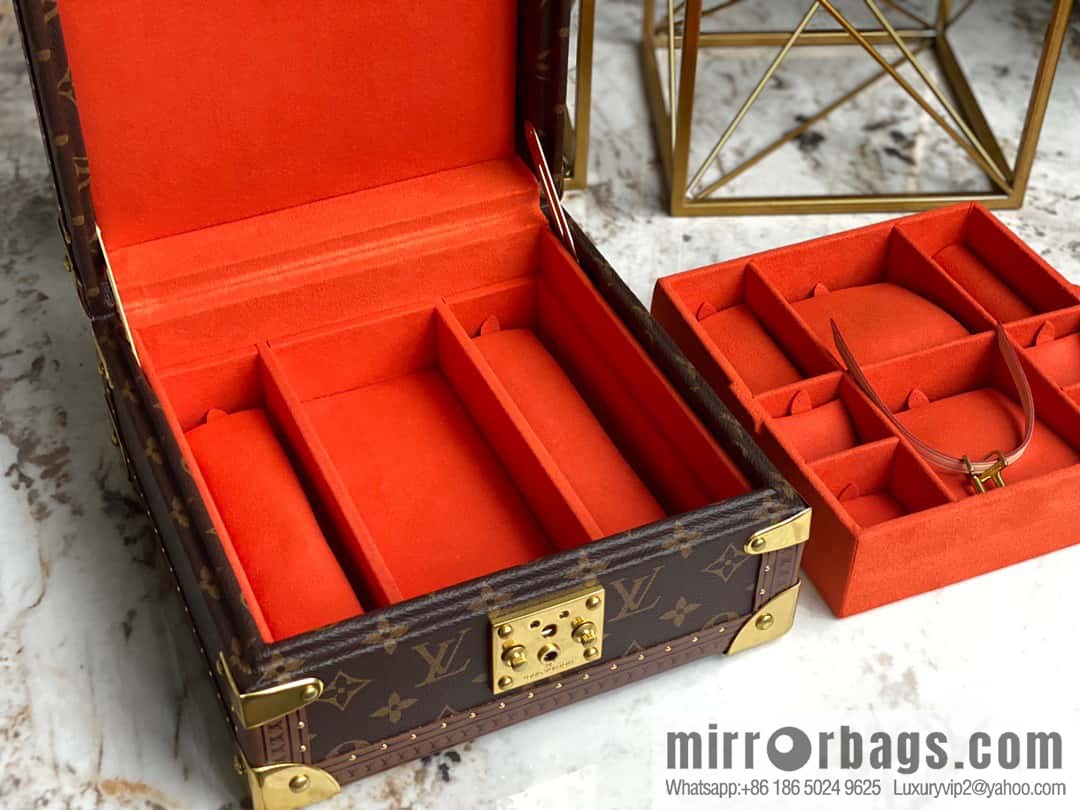 M20040 orange, jewelry box, box series COFFRET JOAILLERIE jewelry box