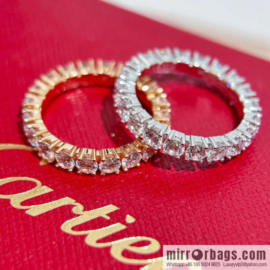 ❗️CNC version ❗️ ☀️ original order ☀️ Cartier CARTIER DESTINEE wedding full diamond ring ☀️