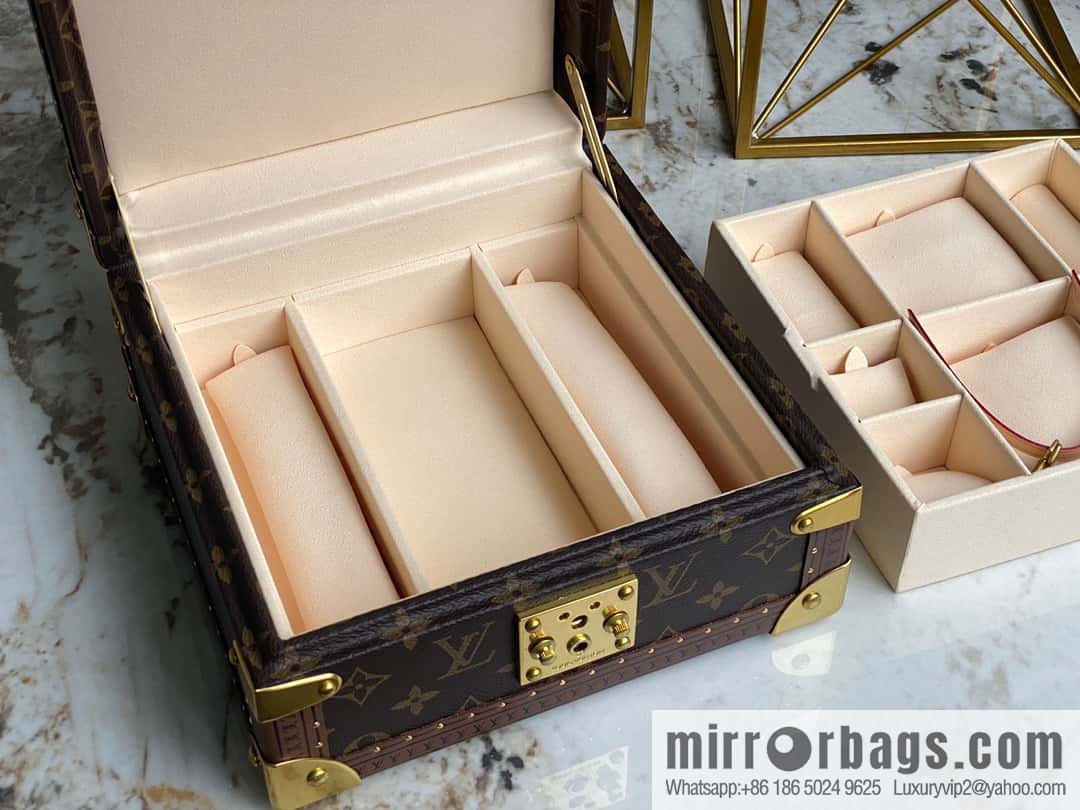 M20040 beige, jewelry box, box series COFFRET JOAILLERIE jewelry box