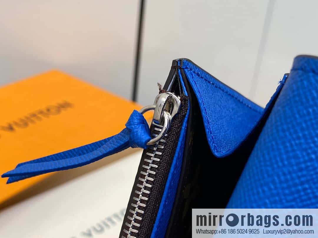 [Premium‑quality] M82919 monogram blue, flip wallet series Emilie wallet m82919 m82920