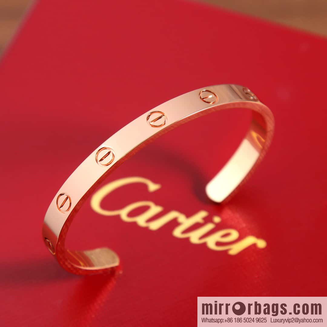 ☀️Cartier LOVE series open smooth bracelet