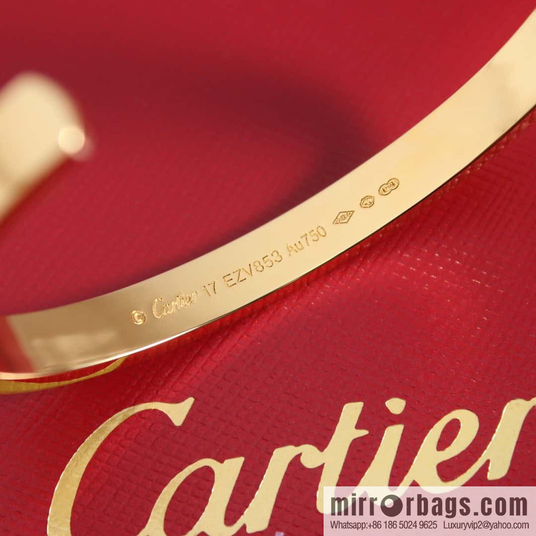 ☀️Cartier LOVE series open smooth bracelet