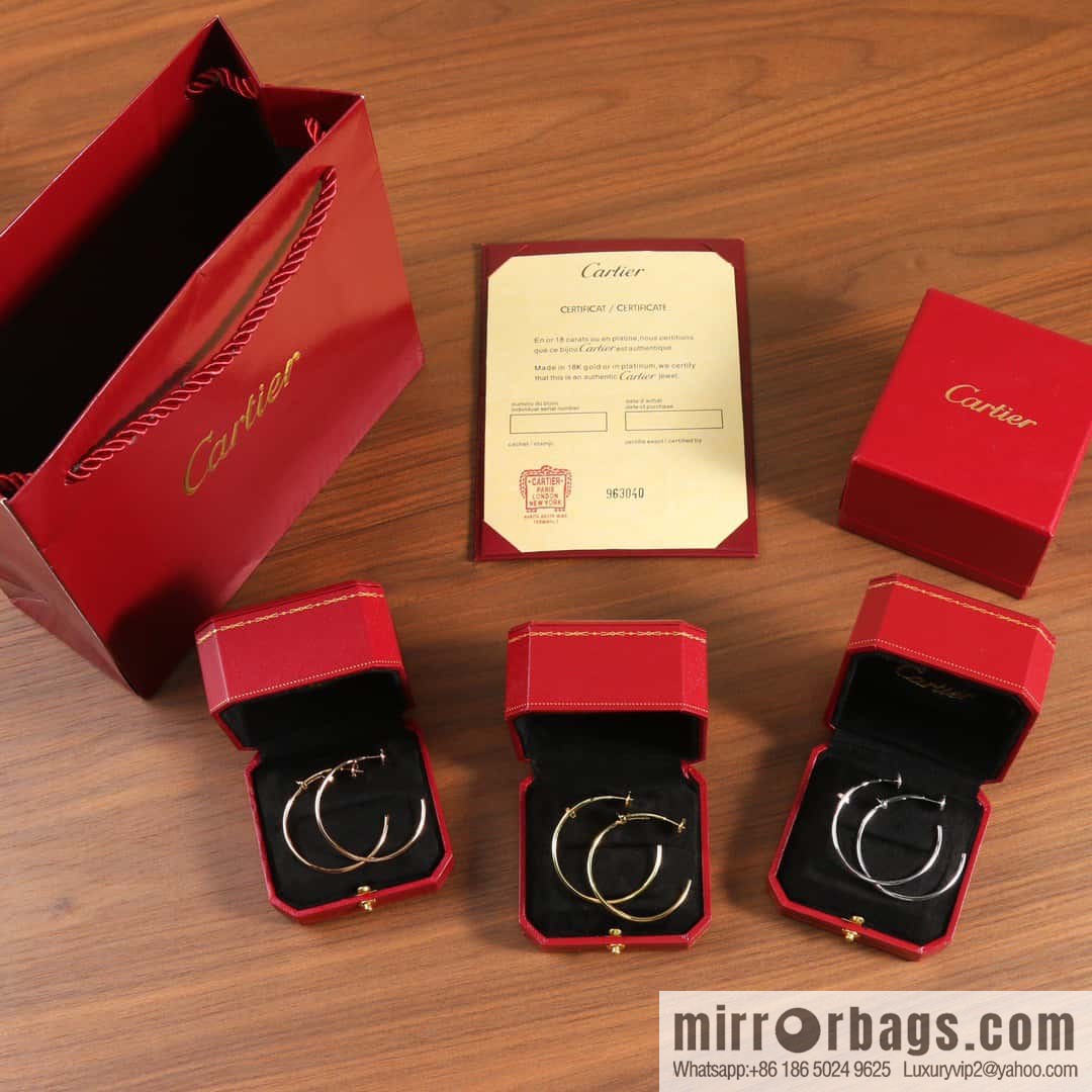 ☀Cartier large stud earrings ☀