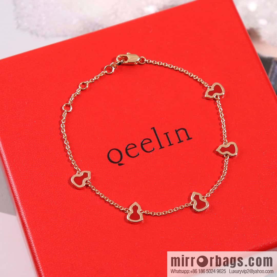 ☀️Qeelin unicorn red gourd bracelet, necklace ☀️