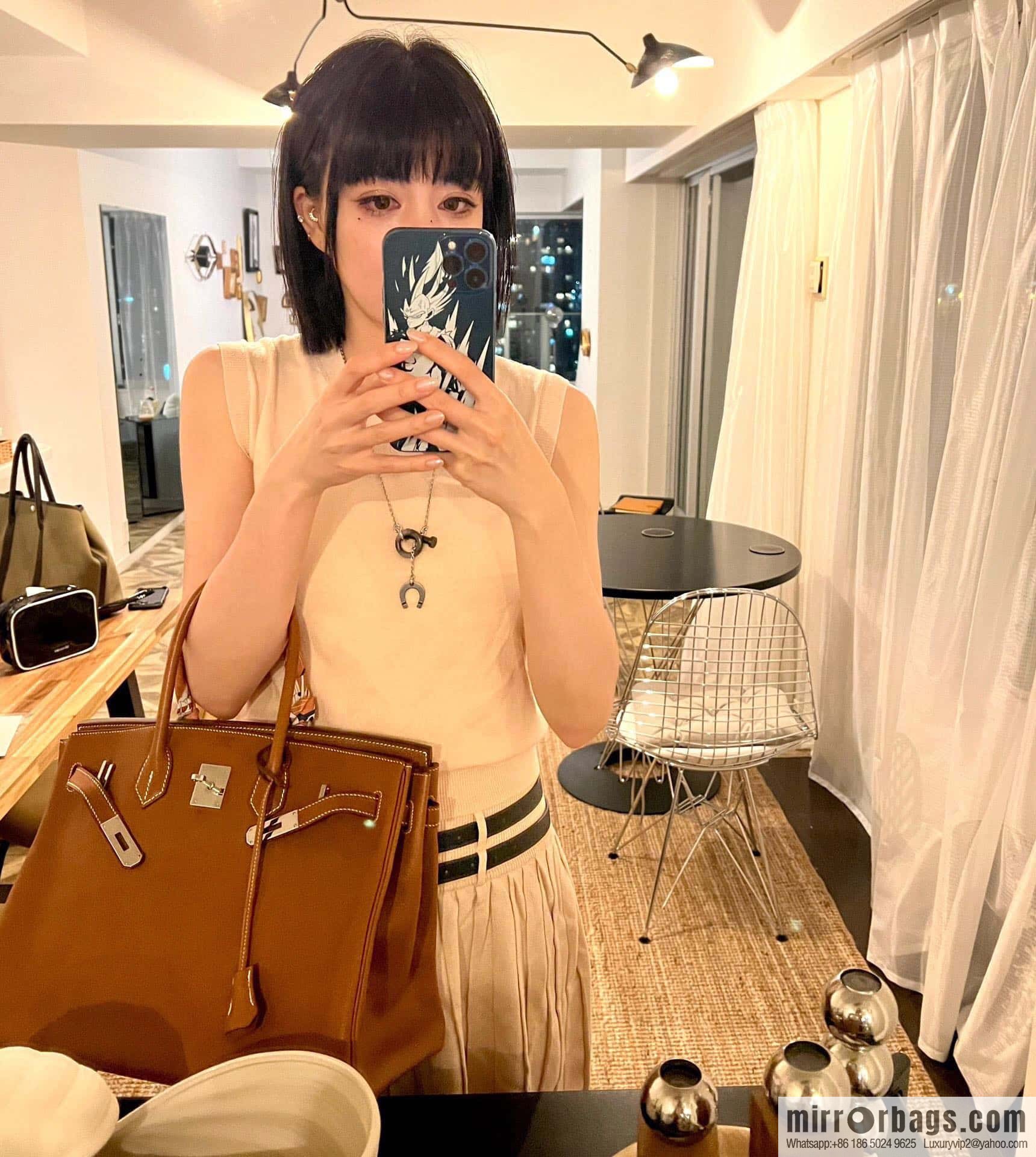 ☀HERMES Carrousel Buffalo Horn Necklace ☀