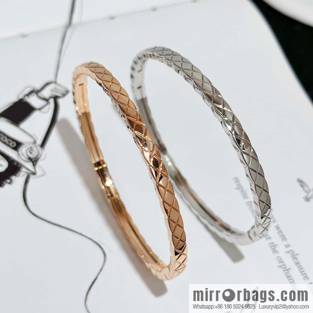❗️CNC version ❗️ smooth surface, new ☑️ CHANEL CHANEL coco crush series narrow version rhombus bracelet bracelet