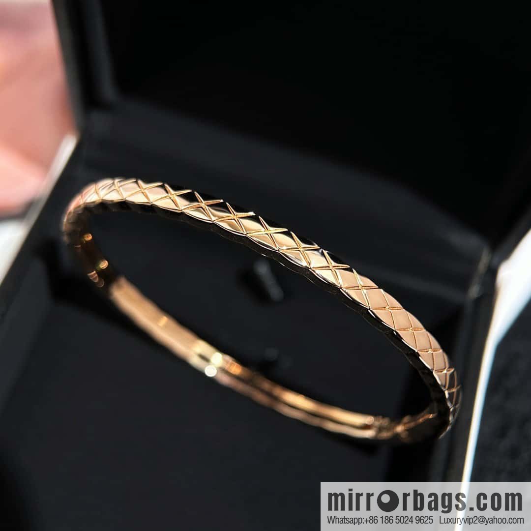 ❗️CNC version ❗️ smooth surface, new ☑️ CHANEL CHANEL coco crush series narrow version rhombus bracelet bracelet