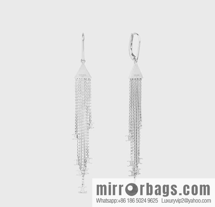 ☀️New ☑️ Celine Celine Arc de Triomphe tassel earrings
