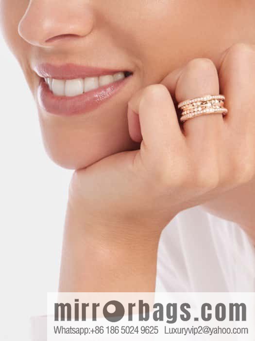 ❗CNC version ❗☀ BVLGARI new willow nail thread ring ☀️