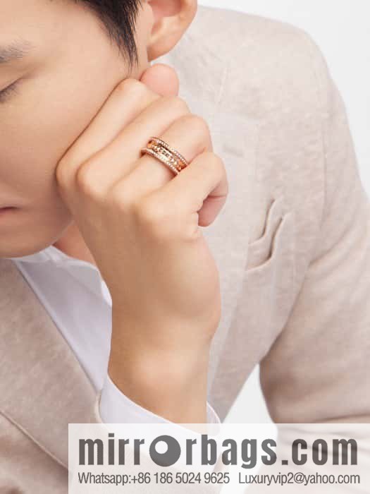 ❗CNC version ❗☀ BVLGARI new willow nail thread ring ☀️