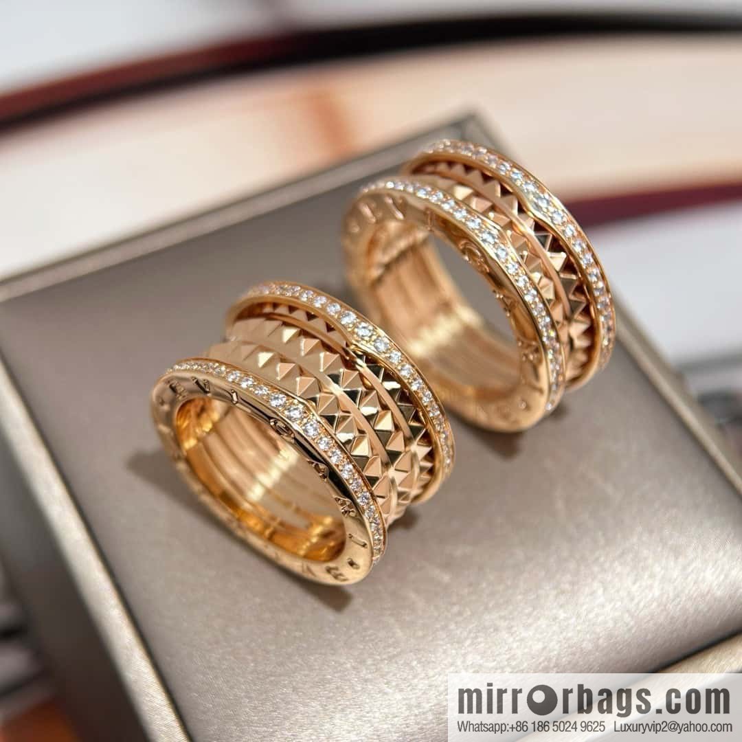 ❗CNC version ❗☀ BVLGARI new willow nail thread ring ☀️
