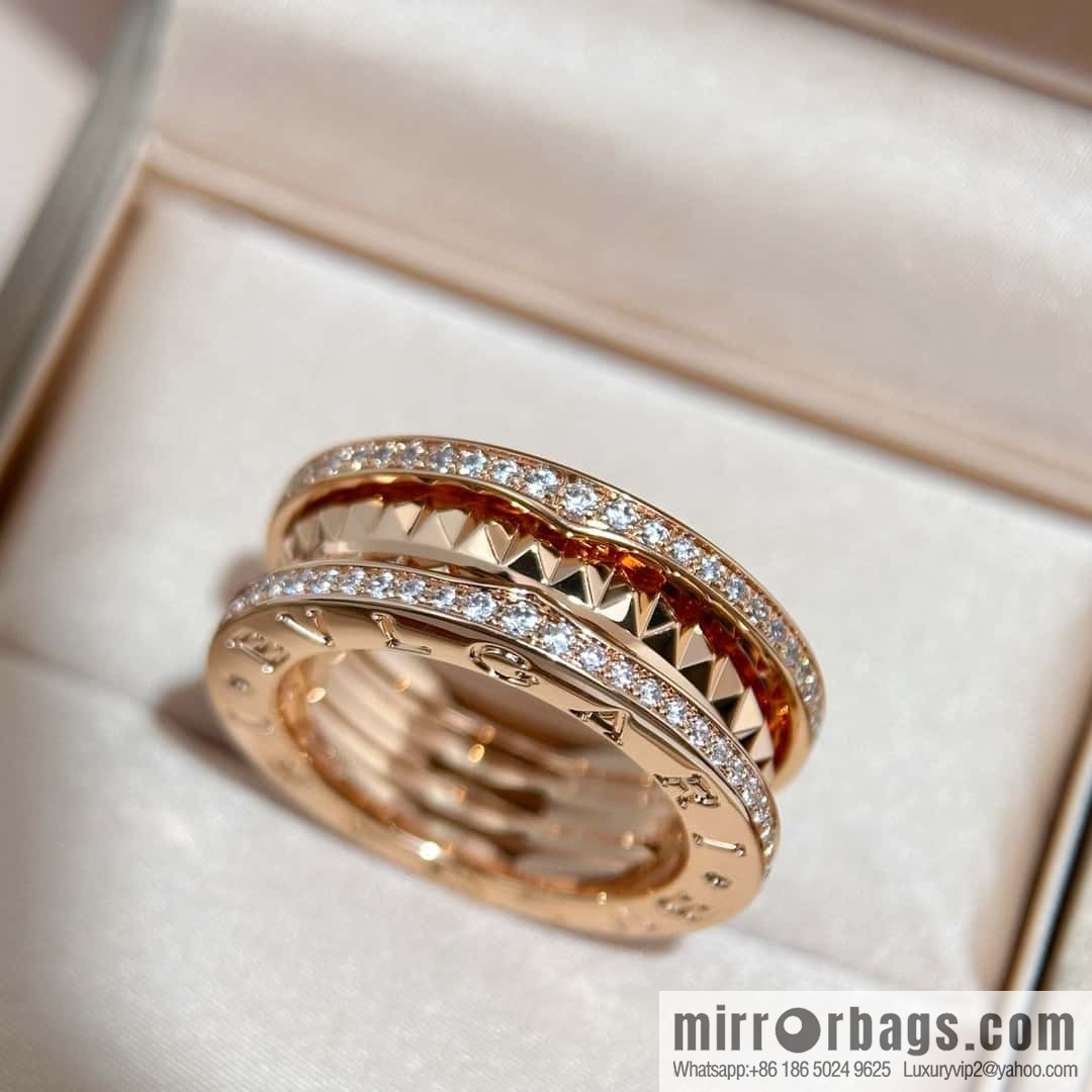 ❗CNC version ❗☀ BVLGARI new willow nail thread ring ☀️