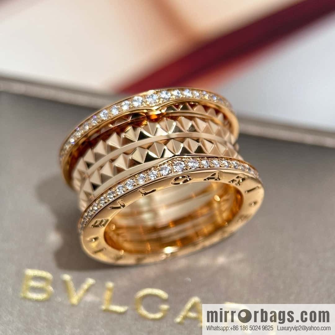 ❗CNC version ❗☀ BVLGARI new willow nail thread ring ☀️