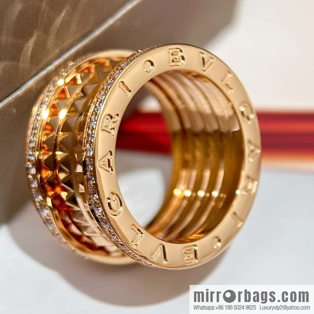 ❗CNC version ❗☀ BVLGARI new willow nail thread ring ☀️