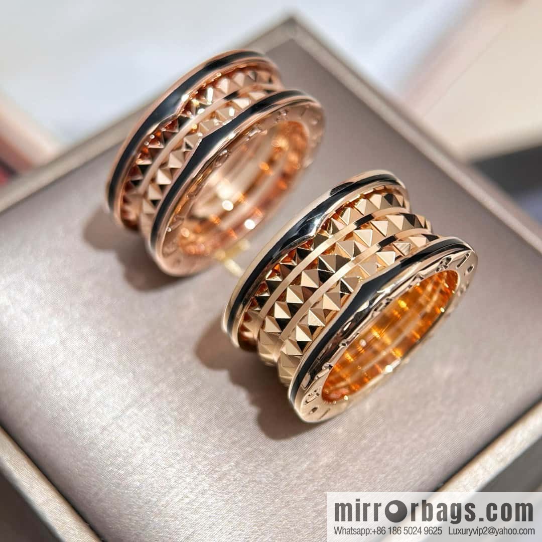 ❗CNC version ❗ ☀ BVLGARI new willow nail thread ring ☀️