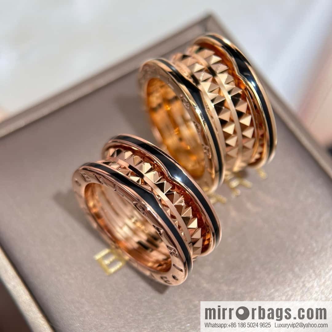 ❗CNC version ❗ ☀ BVLGARI new willow nail thread ring ☀️