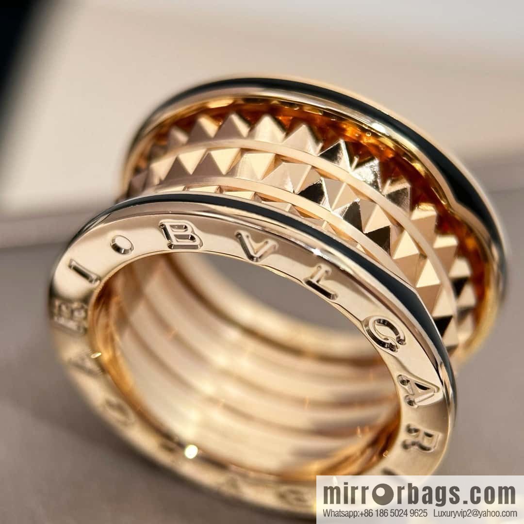 ❗CNC version ❗ ☀ BVLGARI new willow nail thread ring ☀️