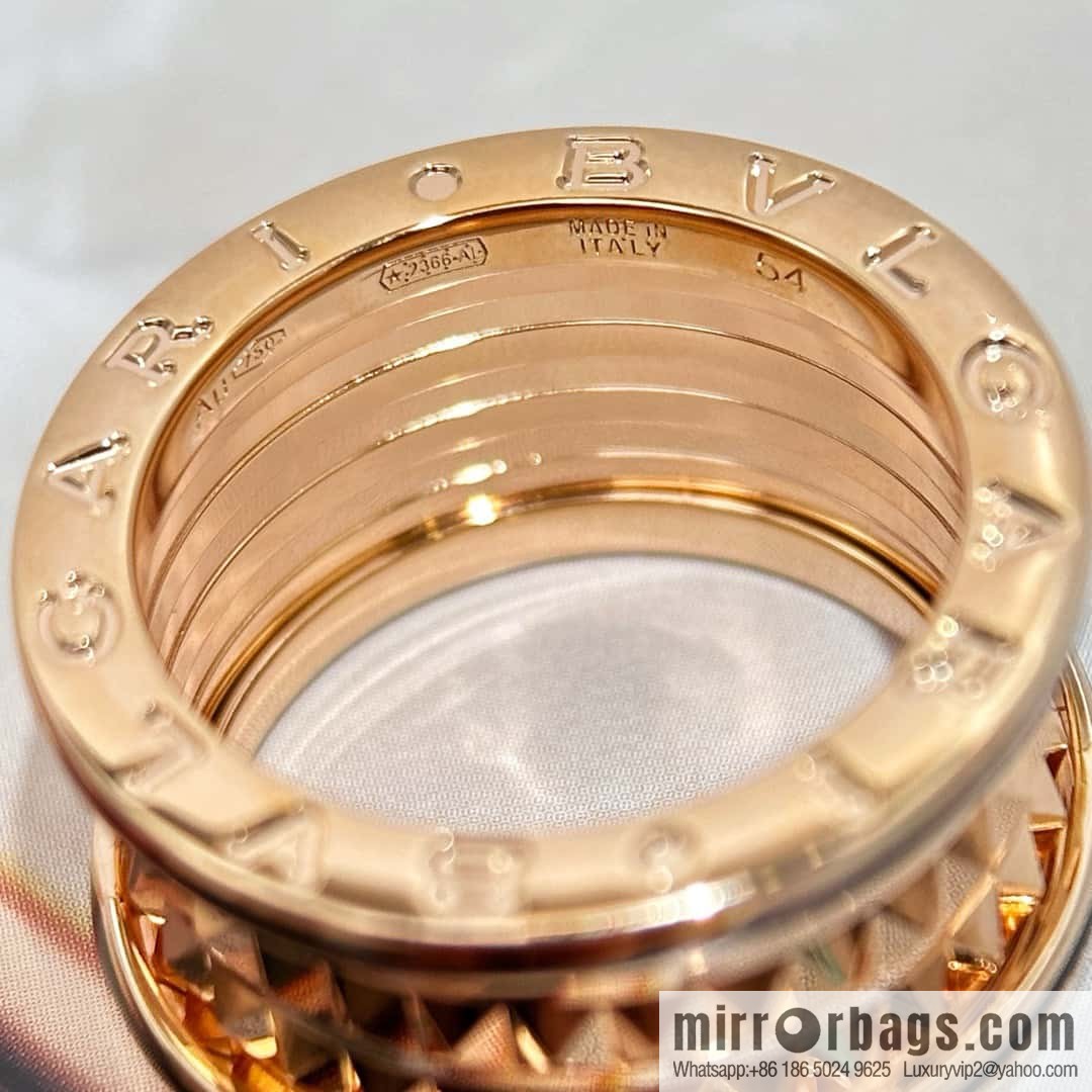 ❗CNC version ❗ ☀ BVLGARI new willow nail thread ring ☀️