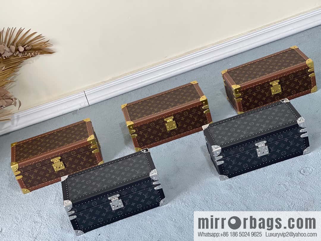 M20209 Black Flower Black Lane, Multifunctional Storage Box MCoffret Accessoires Hard Case