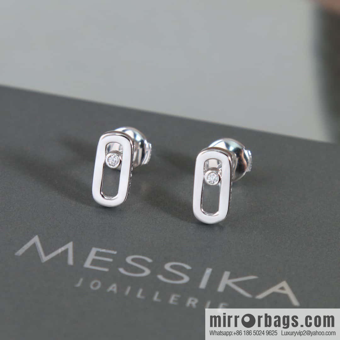 Messika Messika Counter Packaging ☀️ Messika Messika MOVE UNO Gold Stud Earrings